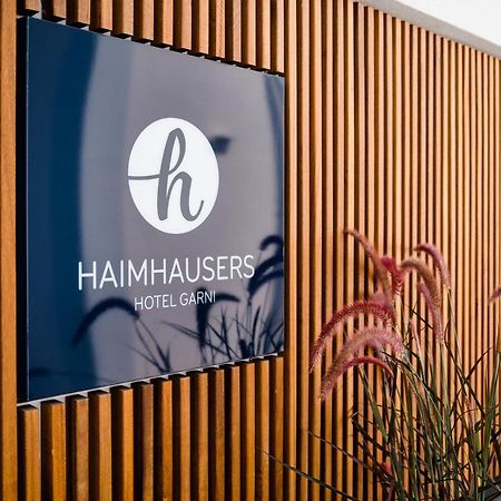 Haimhausers Hotel Garni Haimhausen  エクステリア 写真